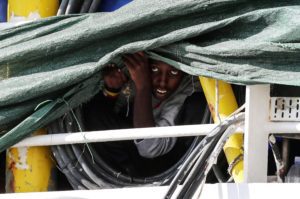 Palermo 13122017 ( FOTO PETYX PALERMO) Foto 2017 Migranti la nave dei Bambini